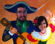 Purim Bassie and rabbi upclose.JPG