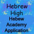 Hebrew Academy Application - for High School Credits